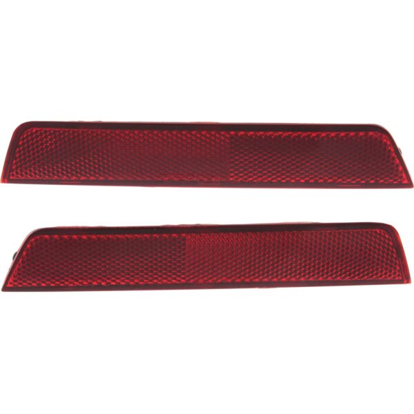 New Set Of 2 Fits CHEVROLET EQUINOX 10-17 Rear LH & RH ​Side Bumper Reflector