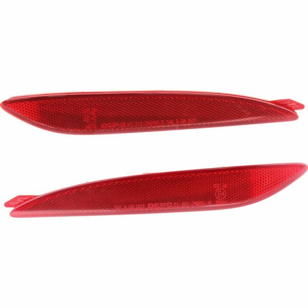 New Set Of 2 Fits HYUNDAI ELANTRA 11-13 Rear Left & Right Side Bumper Reflector