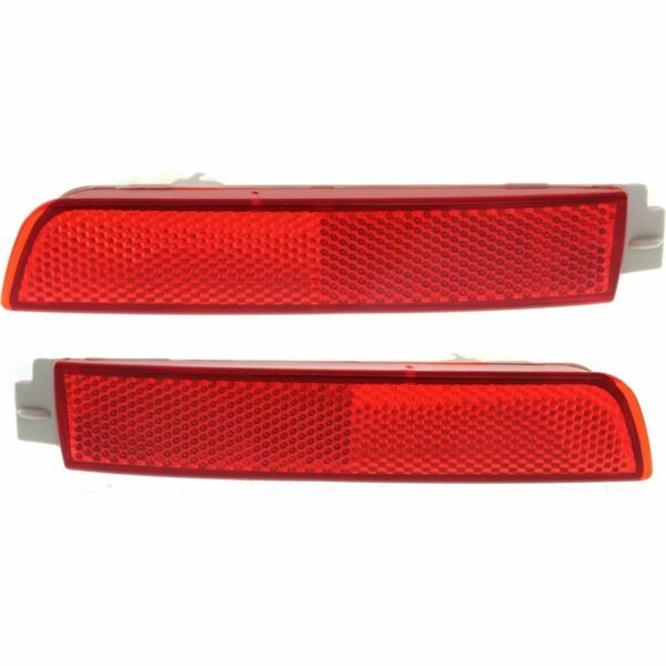 New Set Of 2 Fits NISSAN MURANO 2009-14 Rear Left & Right Side Bumper Reflector