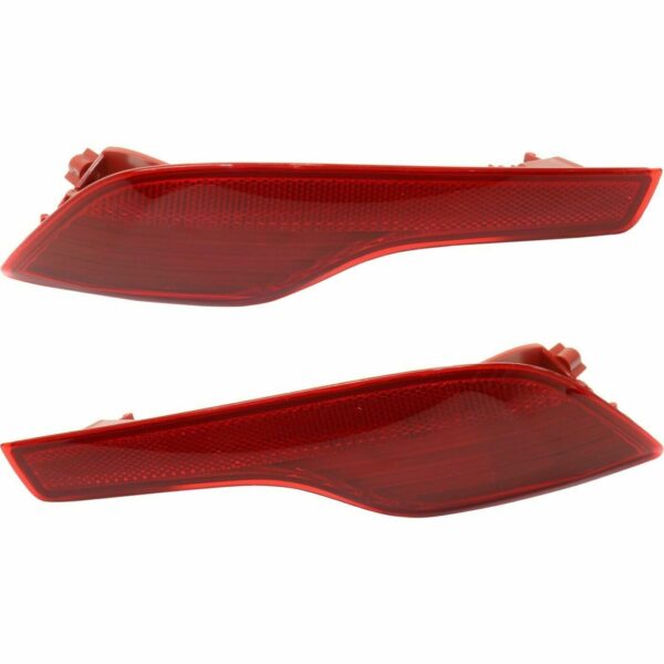 New Set Of 2 Fits HONDA CR-V 2017-2019 Rear LH & RH Side Bumper Reflector CAPA