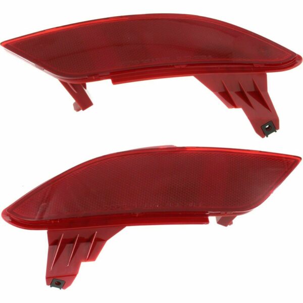 New Set Of 2 Fits HONDA HR-V 16-20 Rear LH & RH Side Bumper Reflector Assy CAPA