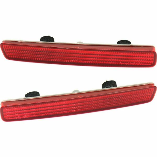 New Set Of 2 Fits TOYOTA PRIUS V 12-17 Rear LH & RH Side Bumper Reflector CAPA