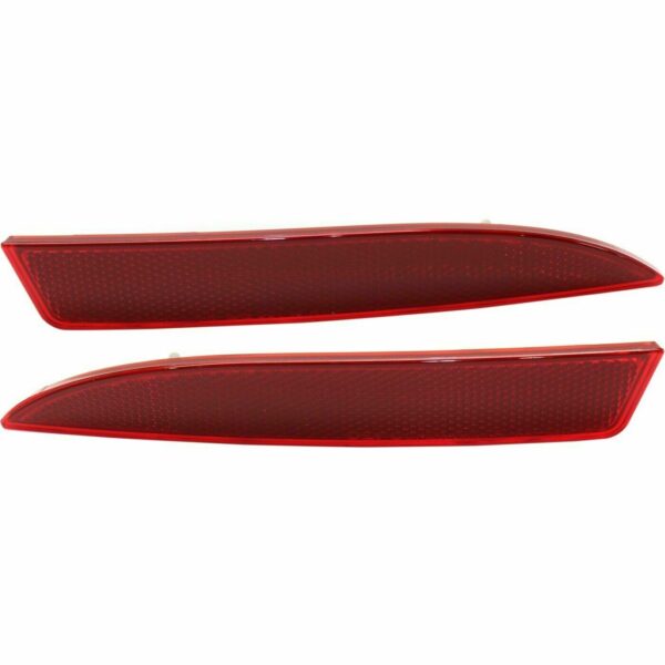 New Set Of 2 Fits BUICK ENCLAVE 2013-17 Rear LH & RH Side Bumper Reflector CAPA