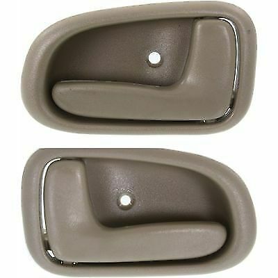 New Set Of 2 Fits TOYOTA COROLLA 93-97 Front LH & RH Side Interior Door Handle