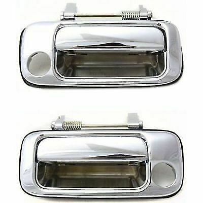 New Set Of 2 Fits TOYOTA LAND CRUISER 91-97 Front L&R Side Exterior Door Handle