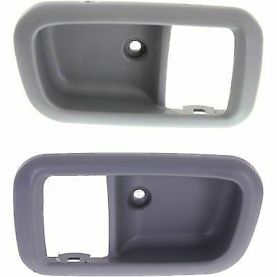 New Set Of 2 Fits TOYOTA TUNDRA 2000-2006 Rear LH And RH Side Door Handle Case