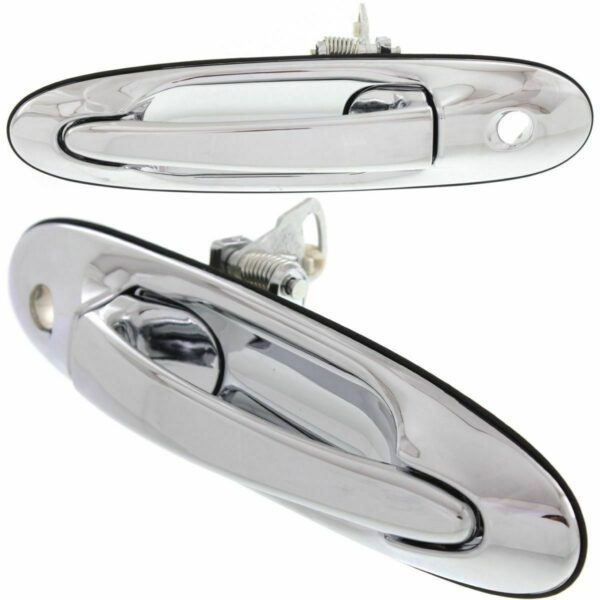 New Set Of 2 Fits LINCOLN TOWN CAR 98-02 Front LH & RH Side Exterior Door Handle