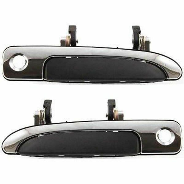 New Set Of 2 Fits FORD CROWN VICTORIA 92-11 Front L&R Side Exterior Door Handle