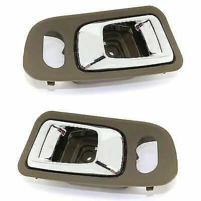 New Set Of 2 Fits HONDA PILOT 2003-2008 Front LH & RH Side Interior Door Handle