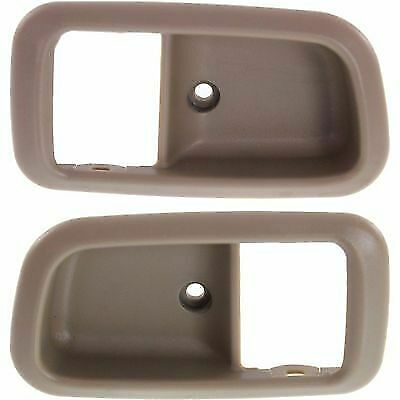 New Set Of 2 Fits TOYOTA TUNDRA 2000-2006 Front LH And RH Side Door Handle Case