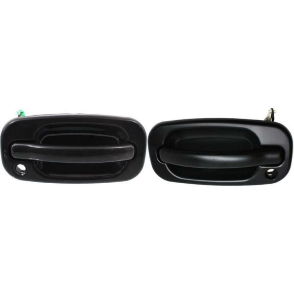 New Set Of 2 Fits CHEVROLET SILVERADO 99-06 Front L&R Side Exterior Door Handle