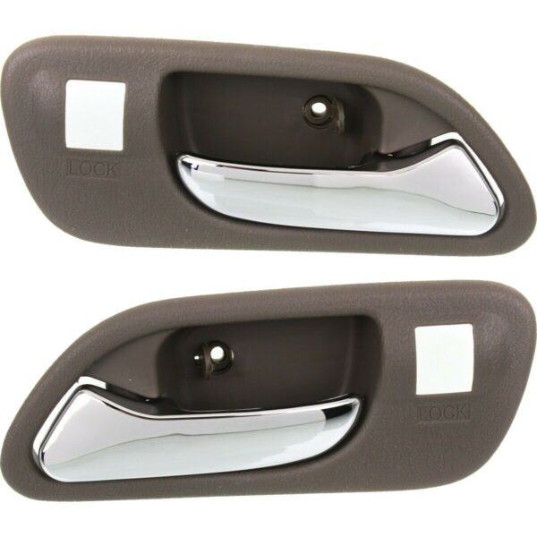 New Set Of 2 Fits ACURA TL 1999-2003 Front LH And RH Side Interior Door Handle