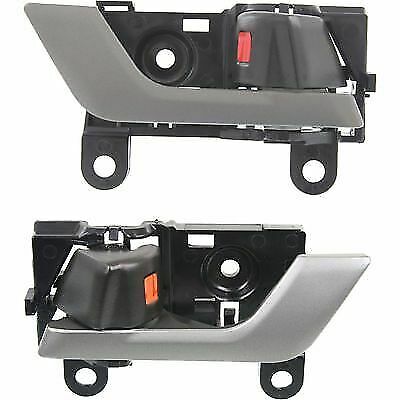 New Set Of 2 Fits TOYOTA HIGHLANDER 08-13 Front L & R Side Interior Door Handle