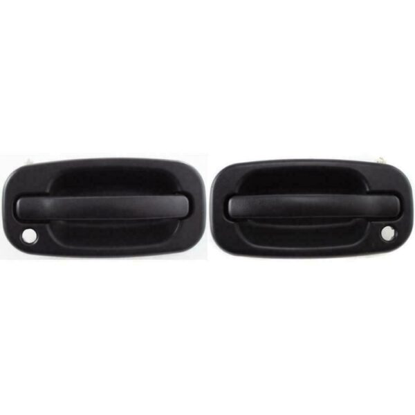 New Set Of 2 Fits GMC SIERRA 1999-2006 Front LH & RH Side Exterior Door Handle