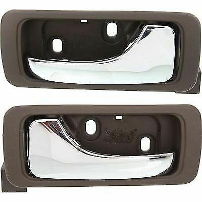 New Set Of 2 Fits ACURA RL 1996-04 Rear Left & Right Side Interior Door Handle