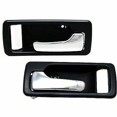 New Set Of 2 Fits HONDA ACCORD 1990-93 Front L&R Side Interior Door Handle