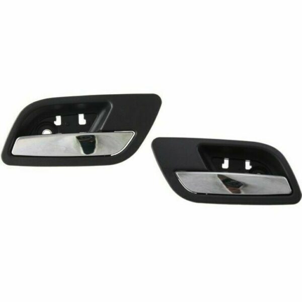 New Set Of 2 Fits CHEVROLET SILVERADO 07-13 Rear L&R Side Interior Door Handle