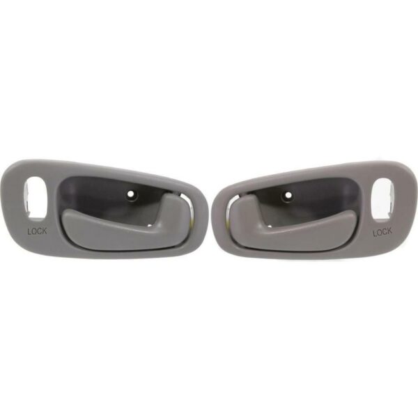 New Set Of 2 Fits CHEVROLET PRIZM 98-02 Front L & R Side Interior Door Handle