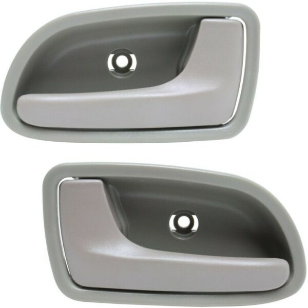 New Set Of 2 Fits KIA RIO 2003-2005 Rear Left & Right Side Interior Door Handle