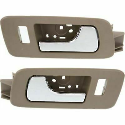 New Set Of 2 Fits CADILLAC STS 2005-11 Front LH & RH Side Interior Door Handle