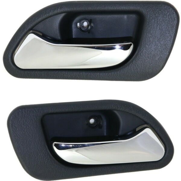 New Set Of 2 Fits ACURA MDX 2001-06 Rear Left & Right Side Interior Door Handle