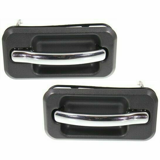New Set Of 2 Fits HUMMER H2 2003-2009 Rear LH And RH Side Exterior Door Handle