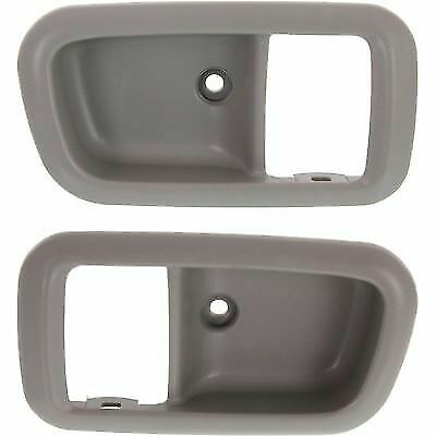 New Set Of 2 Fits TOYOTA TUNDRA 2000-2006 Rear LH And RH Side Door Handle Case