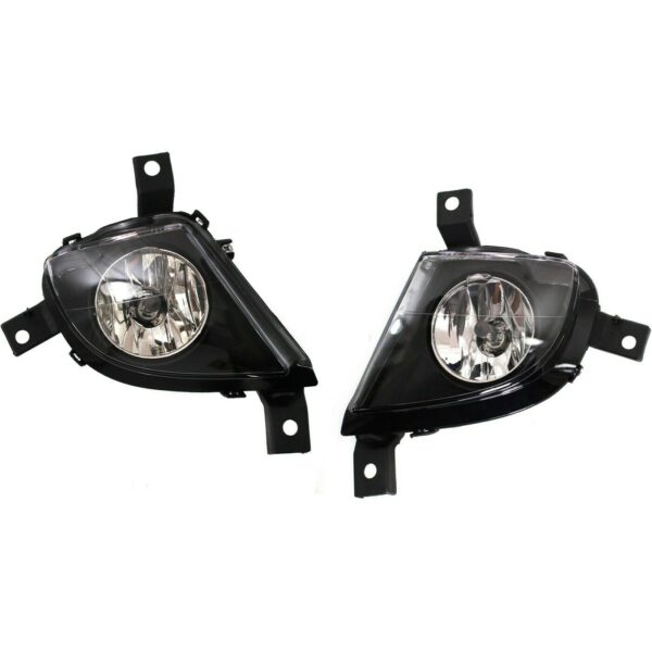 New Set Of 2 Fits BMW 3-SERIES 09-12 Front Right & Left Side Fog Lamp Assembly