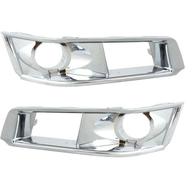 New Set Of 2 Fits CADILLAC CTS 2008-13 Passenger & Driver Side Fog Lamp Molding