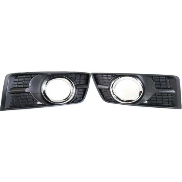 New Set Of 2 Fits CADILLAC SRX 2010-2016 Right & Left Side Fog Lamp Molding