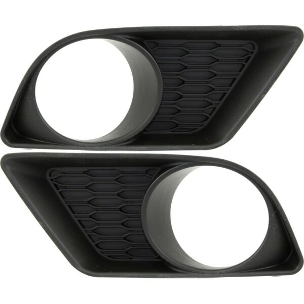 New Set Of 2 Fits DODGE CHARGER 11-14 Driver & Passenger Side Fog Lamp Molding