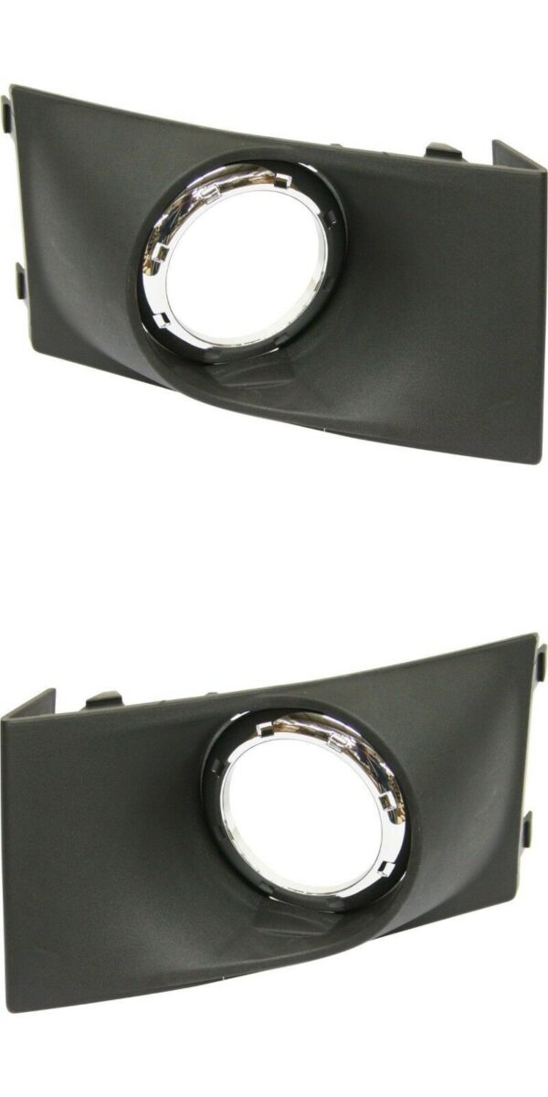 New Set Of 2 Fits FORD FOCUS 2008-2011 Passenger & Driver Side Fog Lamp Molding