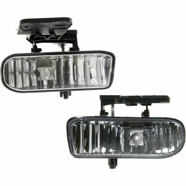 New Set Of 2 Fits GMC SIERRA P/U 1999-2002 Front RH & LH Side Fog Lamp Assembly