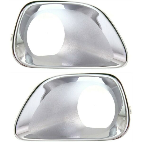 New Set Of 2 Fits JEEP GRAND CHEROKEE 2011-13 Right & Left Side Fog Lamp Cover