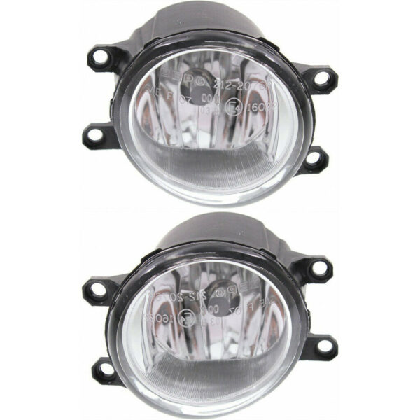 New Set Of 2 Fits TOYOTA 4RUNNER 2010-13 Driver & Passenger Side Fog Lamp Assy