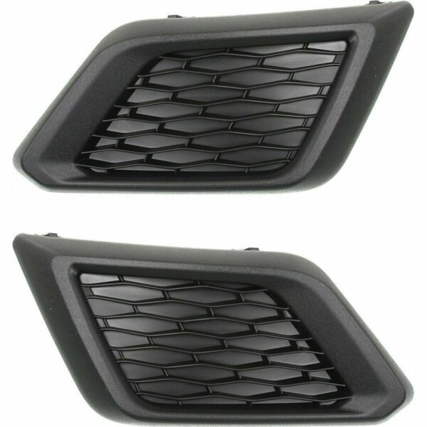 New Set Of 2 Fits NISSAN ROGUE 2014-2016 Passenger & Driver Side Fog Lamp Cover