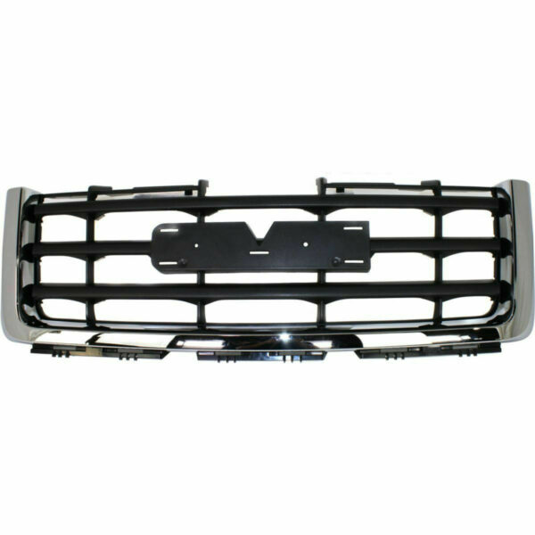New Fits GMC SIERRA 1500 2007-2013 Front Side Grille Chrome Shell GM1200573