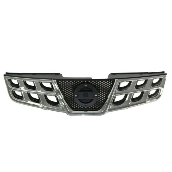 New Fits NISSAN ROGUE 2011-2013 Front Side Grille Chrome/Black NI1200249