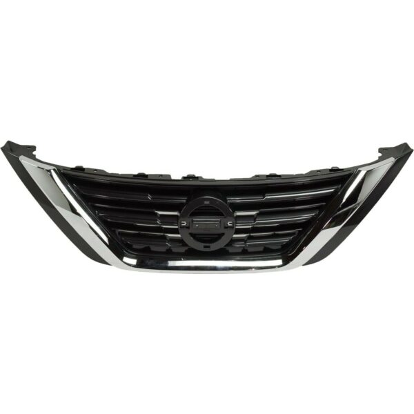 New Fits NISSAN ALTIMA 2016-18 Front Side Grille Silver Gray W/CHROME NI1200283