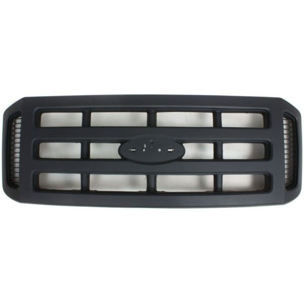 New Fits FORD F-250 2006-2007 Super Duty Front Side Grille Black FO1200482