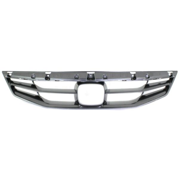 New Fits HONDA ACCORD 2011-12 Front Grille Painted Gray Shell Insert HO1200202