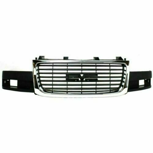 New Fits GMC SAVANA 1500 2003-2016 Front Side Grille Chrome & Black GM1200532