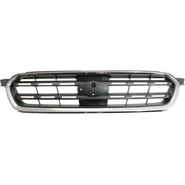 New Fits SUBARU OUTBACK 2005-2007 Front Side Grille Chrome/Black SU1200130