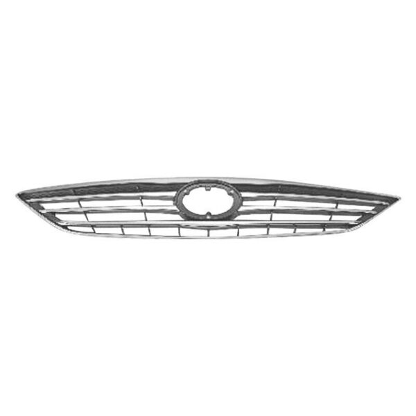 New Fits TOYOTA CAMRY 05-06 Front Side Grille Chrome Silver USA BUILT TO1200267