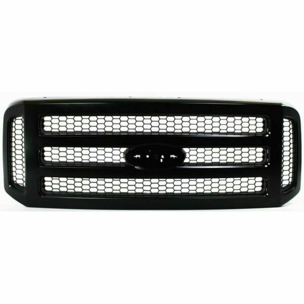 New Fits FORD F-250 2005-2007 Front Side Super Duty Grille BLK Insert FO1200457