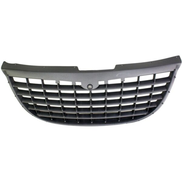 New Fits CHRYSLER VOYAGER 2001-03 Front Grille Plastic Dark Gray Shell CH1200237