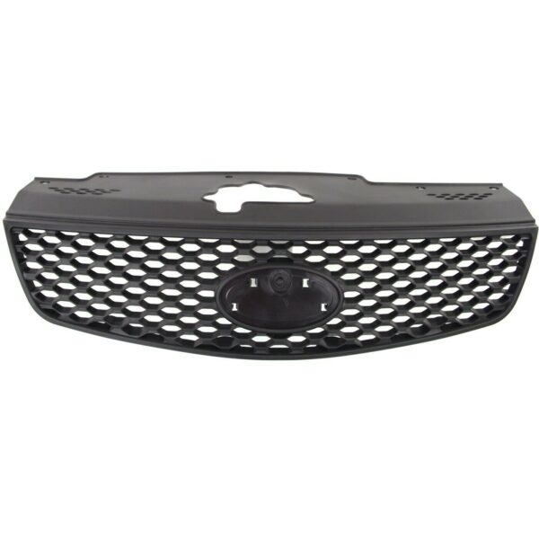 New Fits KIA RIO5 2006-09 Front Side Grille Textured BLK Plastic CAPA KI1200125C