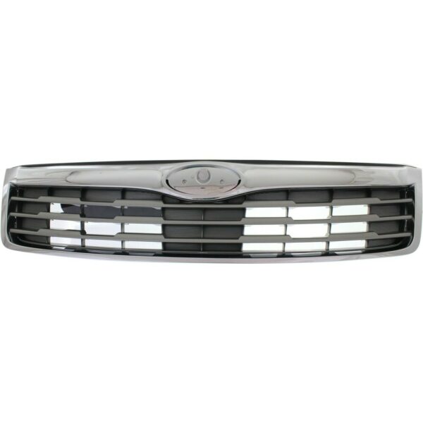 New Fits SUBARU FORESTER 11-13 Front Grille Chrome Shell Silver Insert SU1200149