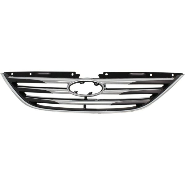 New Fits HYUNDAI SONATA HYBRID 2014 Grille Chrome Shell & Insert CAPA HY1200187C