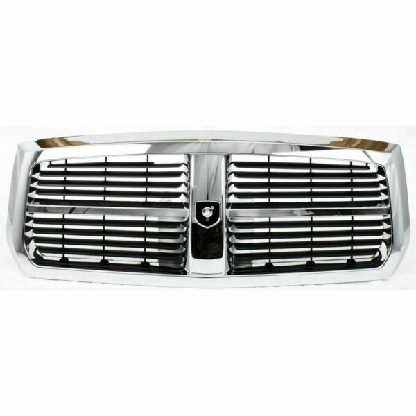 New Fits DODGE DAKOTA 2005-2007 Front Side Grille Chrome & Black CH1200279